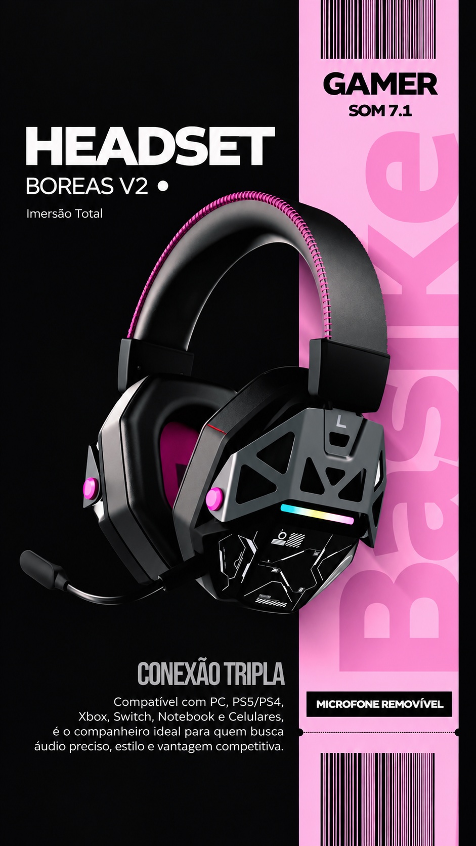 Headset Boreas V2